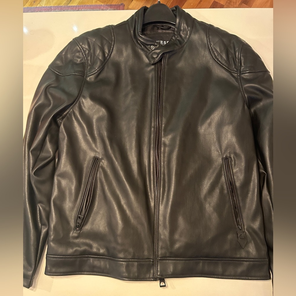 GUESS LA | Leather Jacket | XL